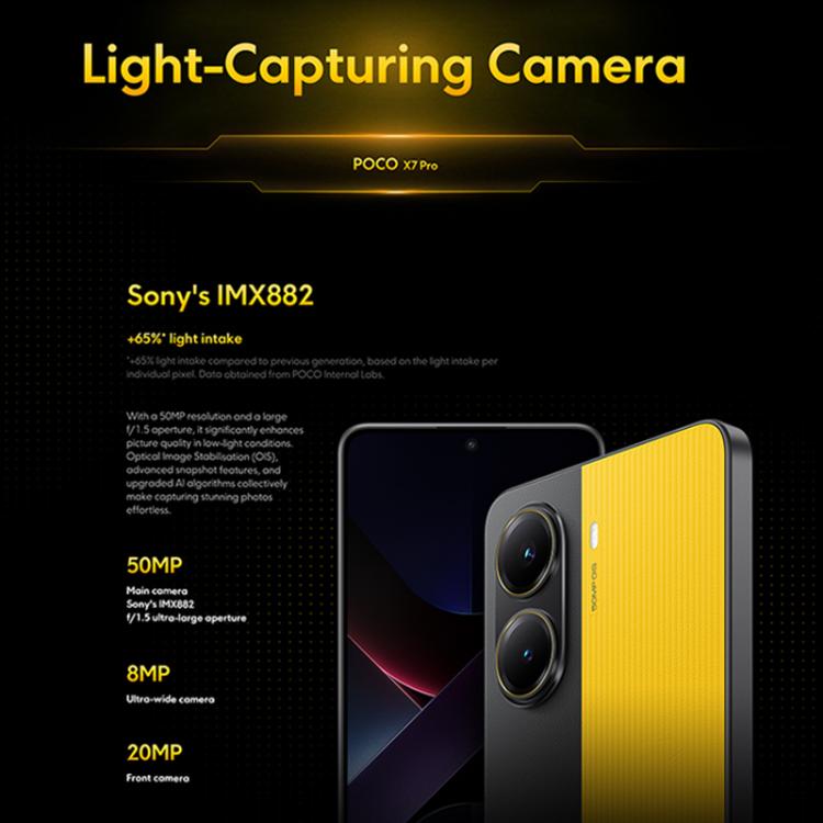 Xiaomi POCO X7 Pro 5G Global, 12GB+256GB, In-screen Fingerprint, 6.67 inch Xiaomi HyperOS 2 MediaTek Dimensity 8400-Ultra Octa Core, NFC, Network: 5G, 12GB+256GB Xiaomi POCO X7 Pro 5G Global, 12GB+256GB, In-screen Fingerprint, 6.67 inch Xiaomi HyperOS 2 MediaTek Dimensity 8400-Ultra Octa Core, NFC, Network: 5G, 12GB+256GB